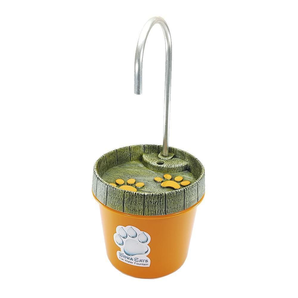 Bebedouro Tipo Fonte Para Gatos Hidracats Laranja Bivolt