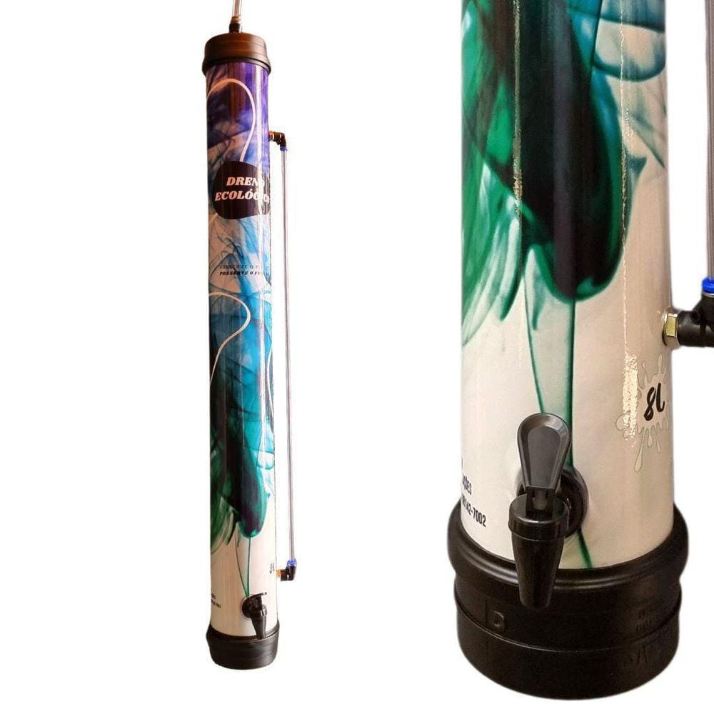 Dreno Ecológico Ar-Condicionado 8L PVC Verde 98cm