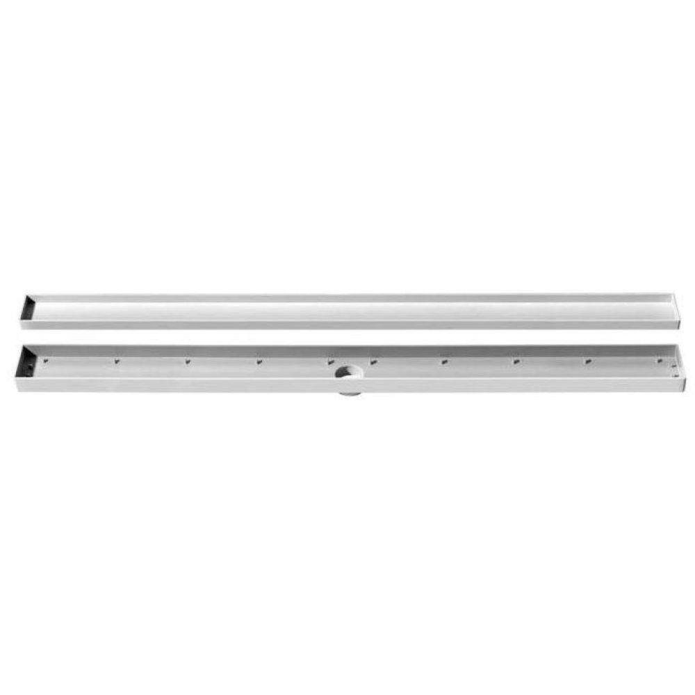 Ralo Oculto Linear 5X50Cm Cinza Claro
