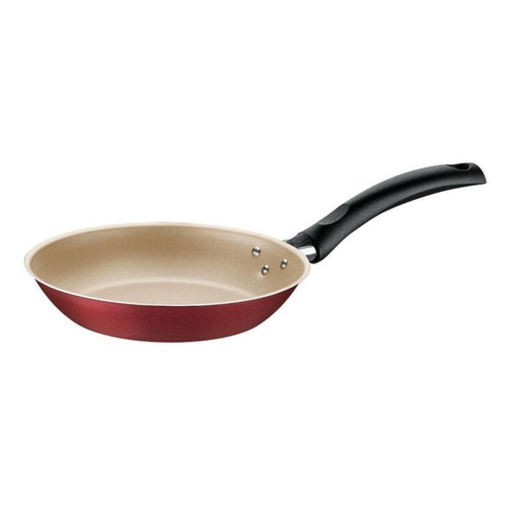 Frigideira 26 Cm Tramontina Turim Antiaderente Vermelho