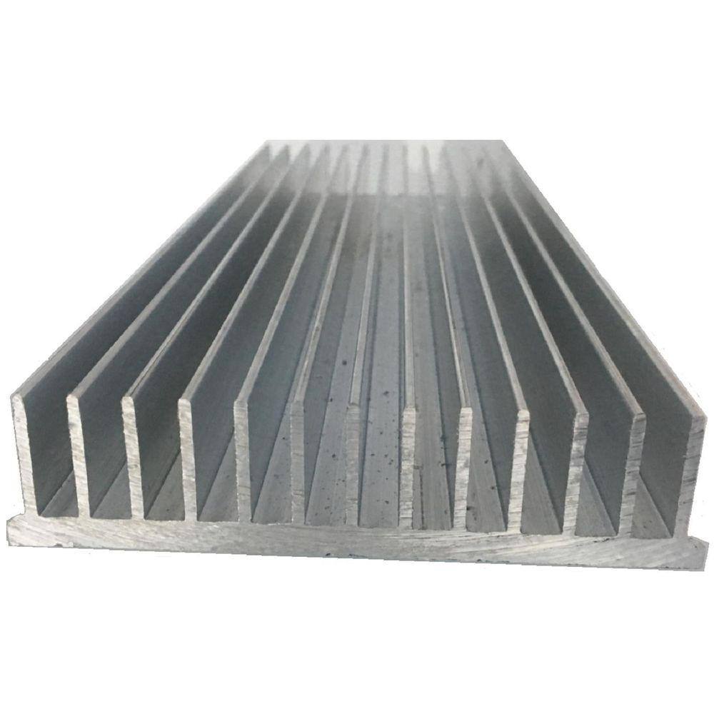 Dissipador De Calor Aluminio 24Cm Comp.X10,5Cm Larg.X2,5 Alt