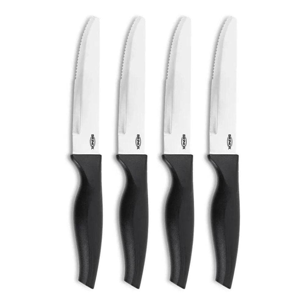 Conjunto De 4 Facas Para Churrasco Jumbo Cross -Brinox