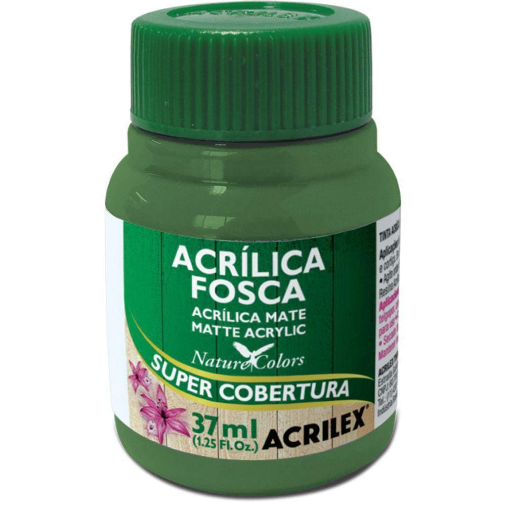 Tinta Acrílica Fosca 03540 37Ml Verde Musgo 513 Acrilex