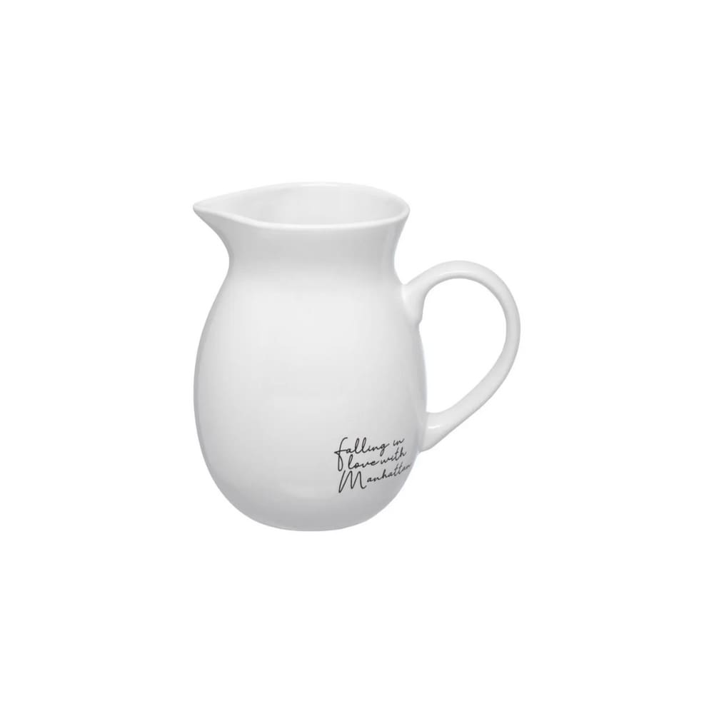Jarra ceramica manha Hauskraft 1L BRANCO