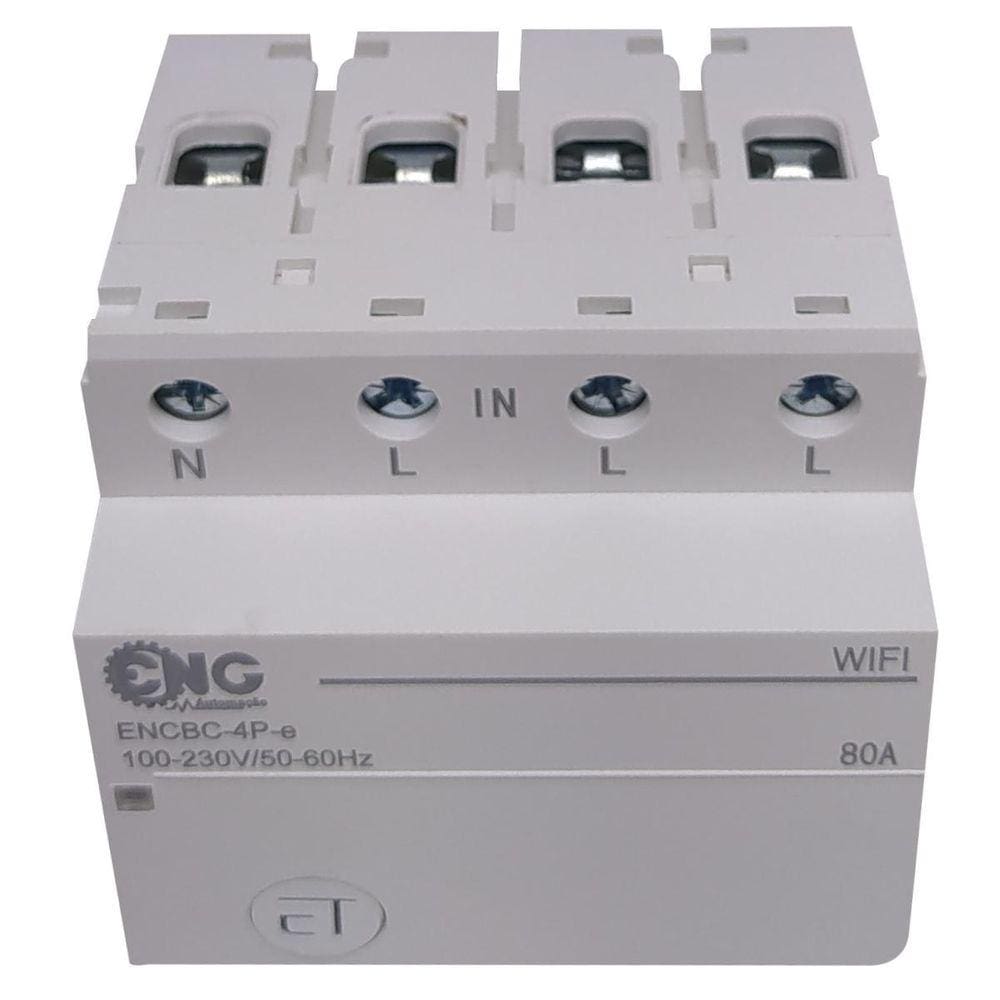 Disjuntor Wi-Fi 3X127 Vac Controle Via Aplicativo