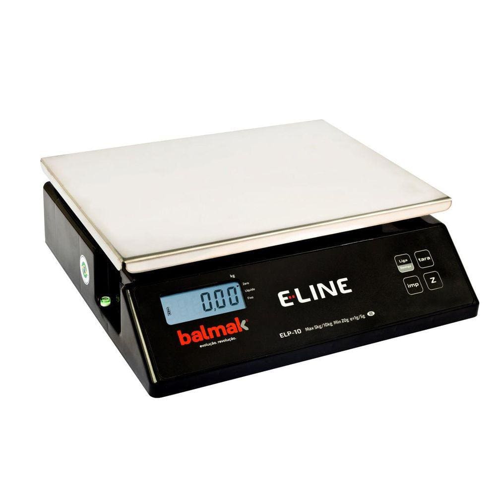 Balança Digital Elp-6/15/30-B Bateria E-Line 30 Kg Balmak