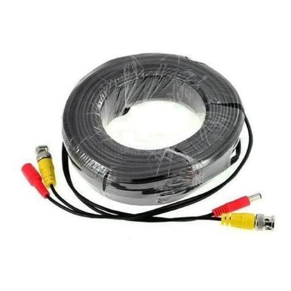 Cabo Extensor Para Câmera Audio E Vídeo C/50 Mts