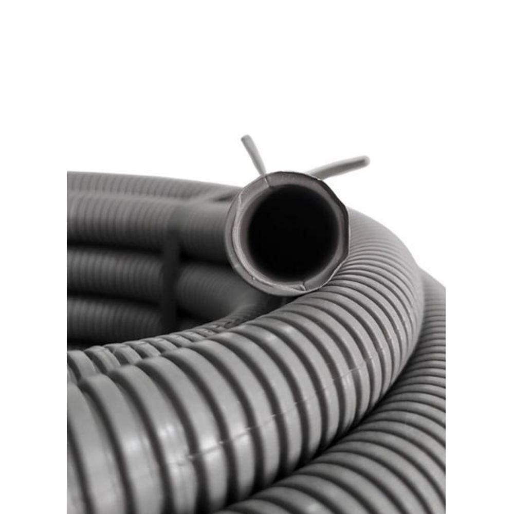 Conduite Eletr. Corrugado Cinza 3/4 X 10M Anti-Cham Pvc