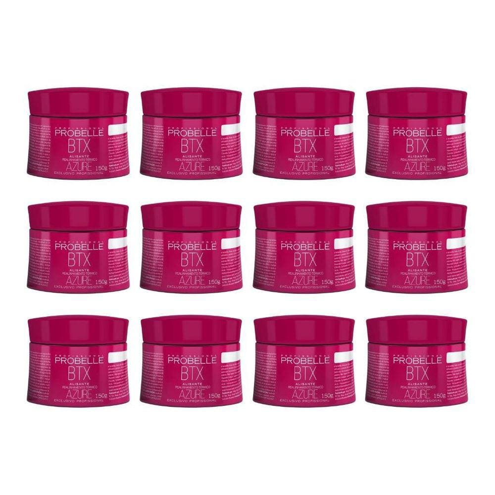 Botox Capilar Probelle Azure 150G - Kit Com 12Un