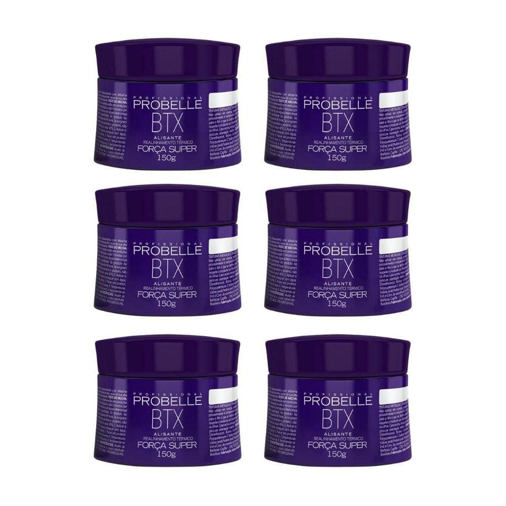 Botox Capilar Probelle Super Força 150G - Kit Com 6Un