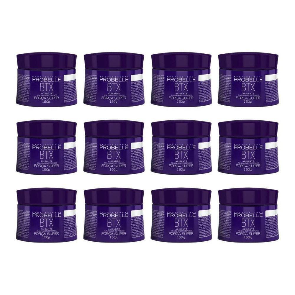 Botox Capilar Probelle Super Força 150G - Kit Com 12Un
