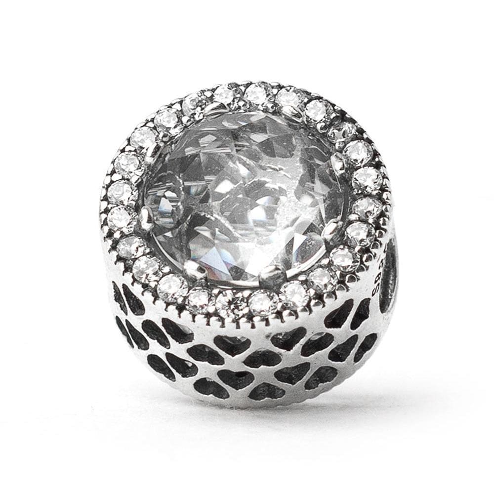 Berloque Separador Radiante Transparente