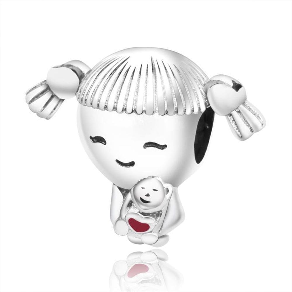 Berloque Separador Menina Manu