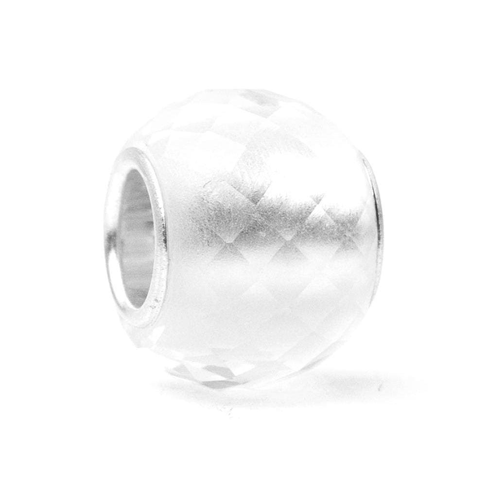 Berloque Estilo Murano - Branco