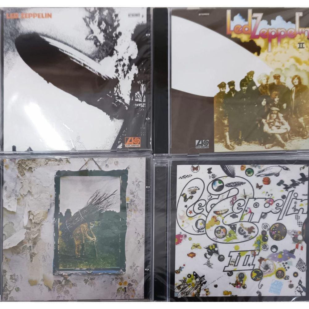 Cd Led Zeppelin - Led Zeppelin I-II-III e Iv