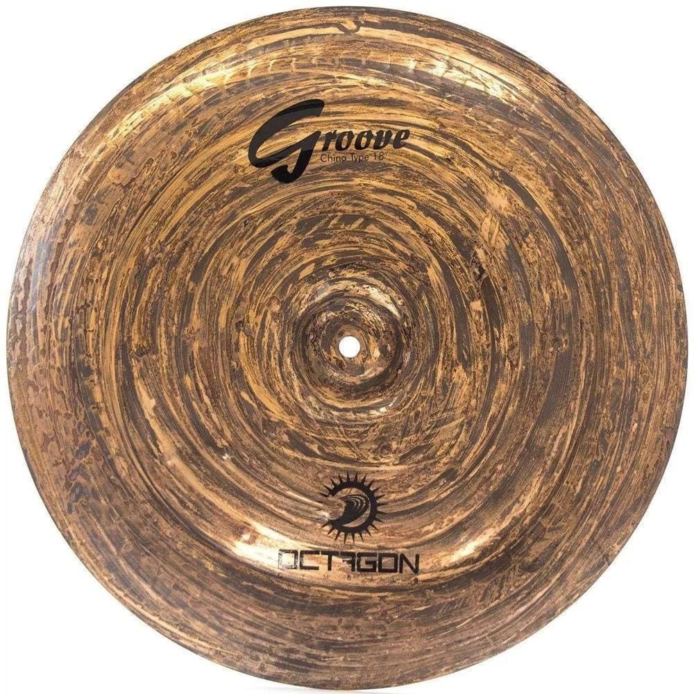 Bateria China 18 Pol. Bronze B8 Gr18ch Octagon Groove