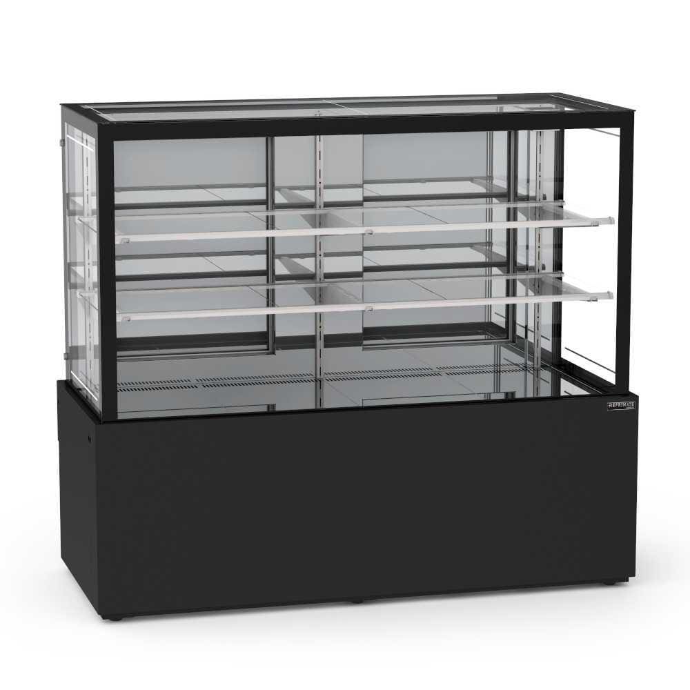 Vitrine Refrigerada 1,45 Metros 2 Prateleiras Titanium Premium VTPRR1450 2P 220V - Refrimate