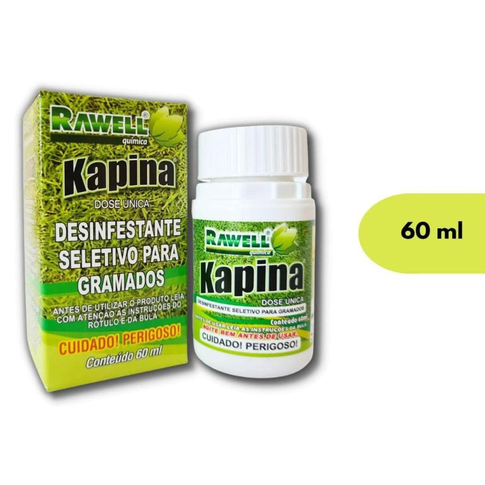 Controla Tiririca Em Qualquer Gramado Kapina 60Ml