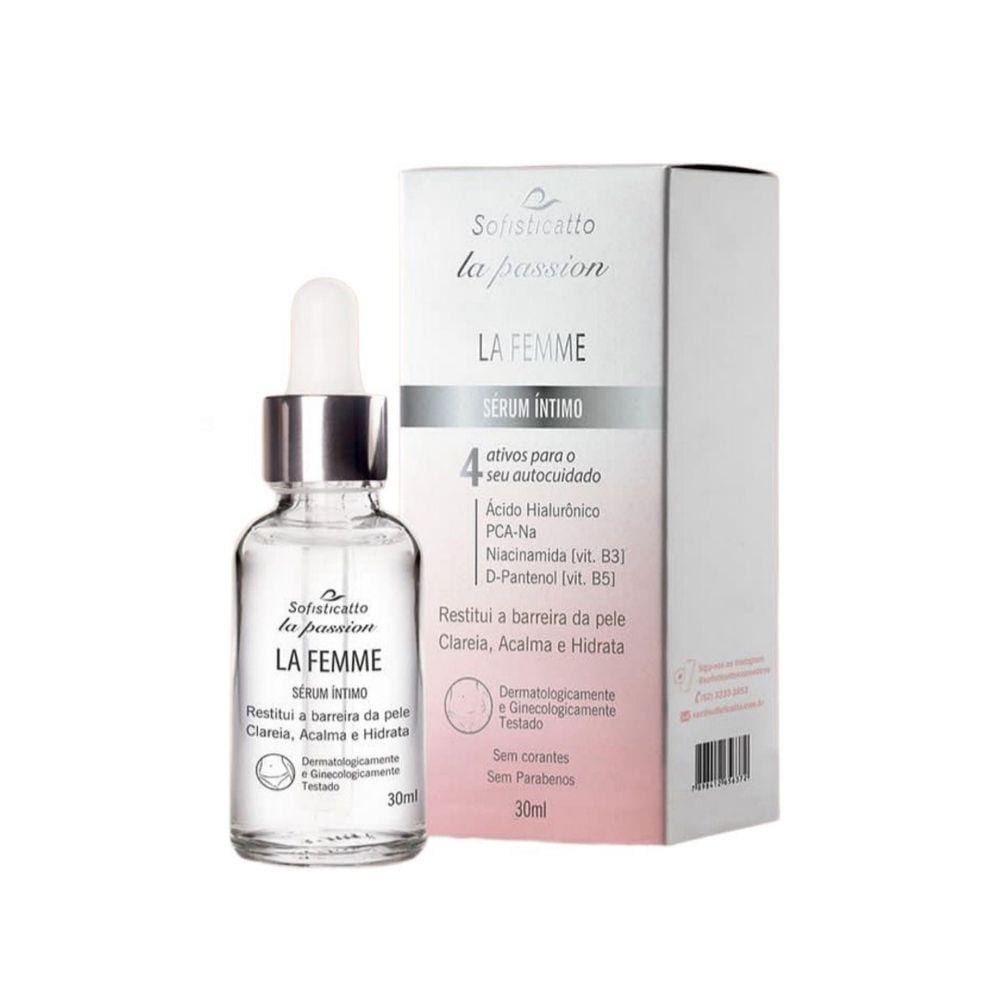 Sérum Hidratante Clareador Íntimo Com Ácido Hialurônico 30Ml