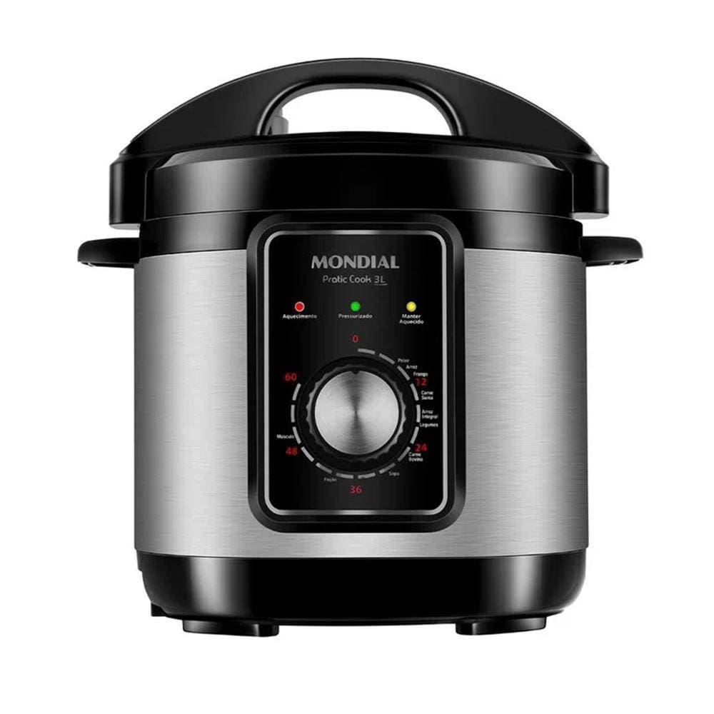 Panela De Pressão Elétrica Mondial Pratic Cook 220V