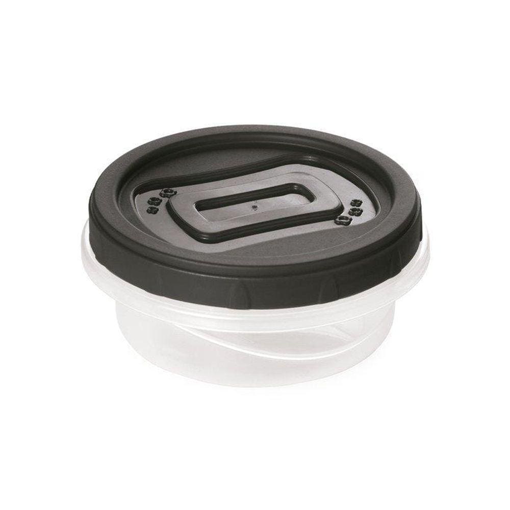 Pote Redondo Para Alimentos 390 Ml Com Tampa Rosca