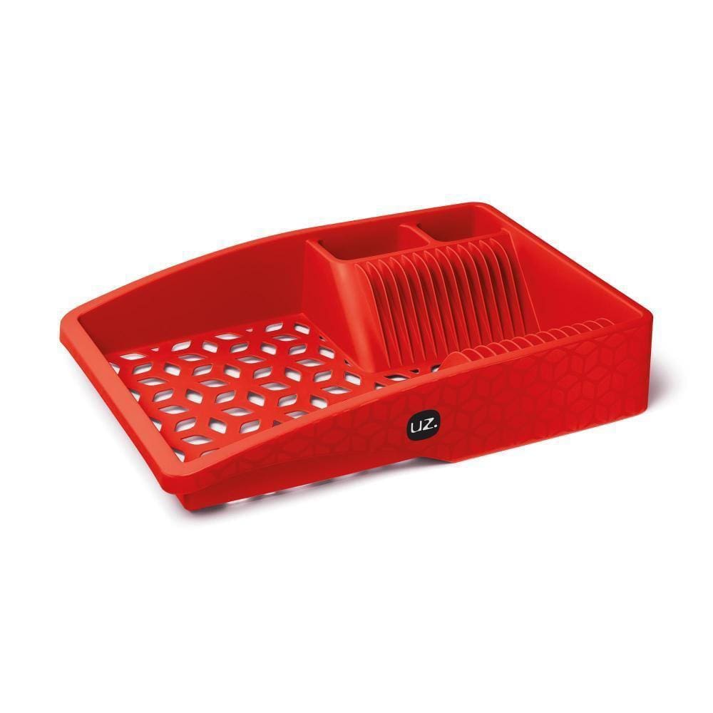 Escorredor De Louça Slim - Vermelho