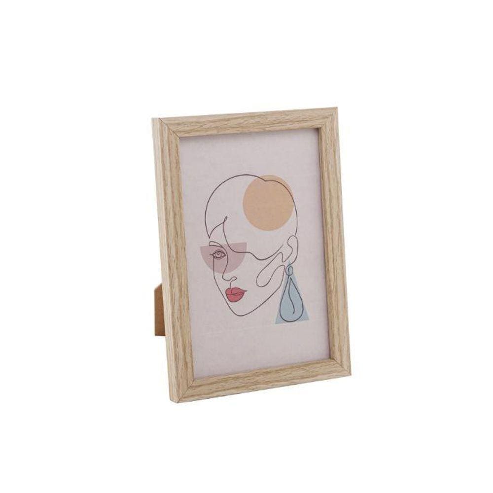 Porta Retrato Mdf Areia 10X15Cm Lyor