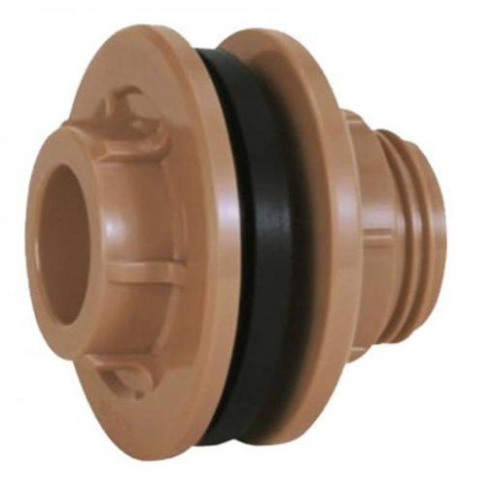 Adaptador 3/4 Caixa D` Água 25Mm Com Borracha De Vedação