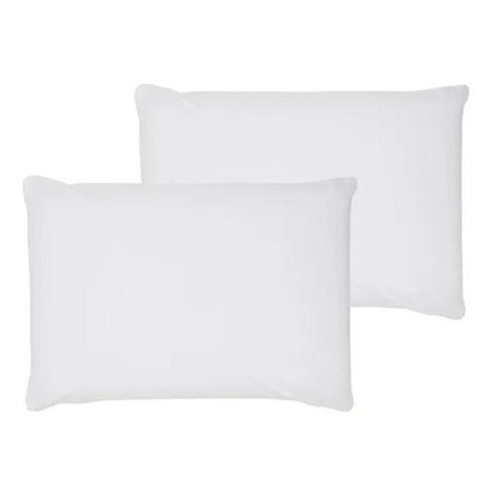 Par De Fronhas Percal Branca 200 Fios 100% Algodao