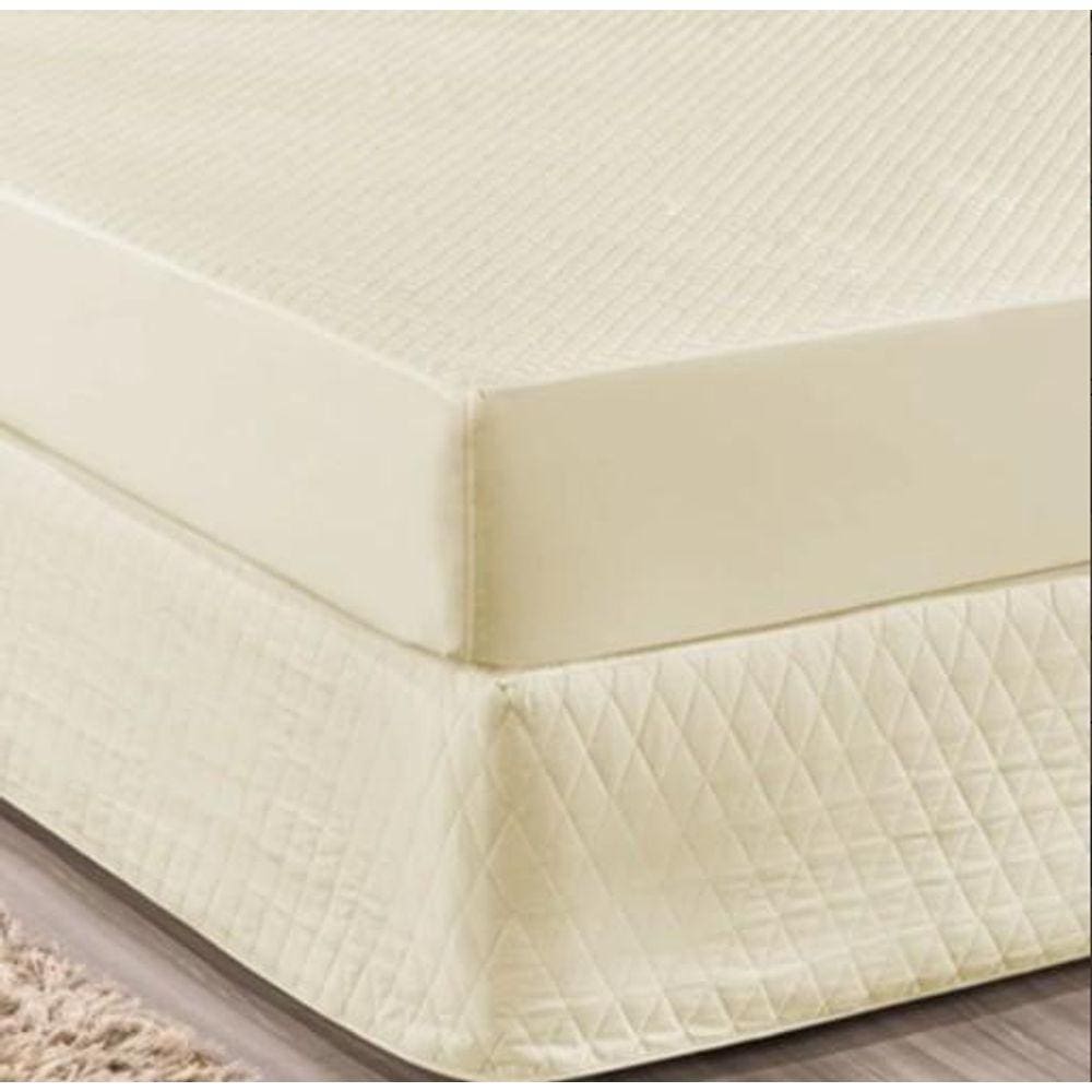 Capa Para Colchão Impermeável Matelada Solteiro Avelã