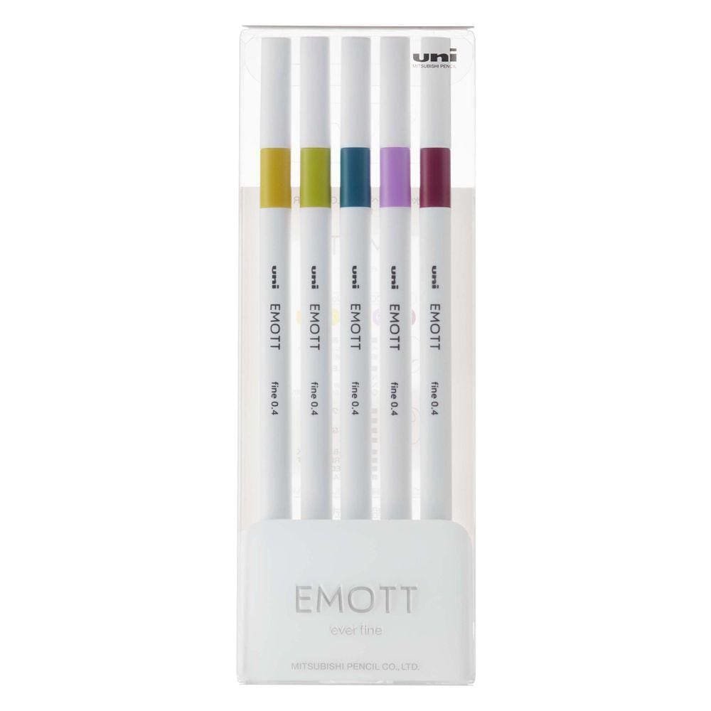 Caneta Uniball Emott 0.4Mm Com 05 Cores N.08