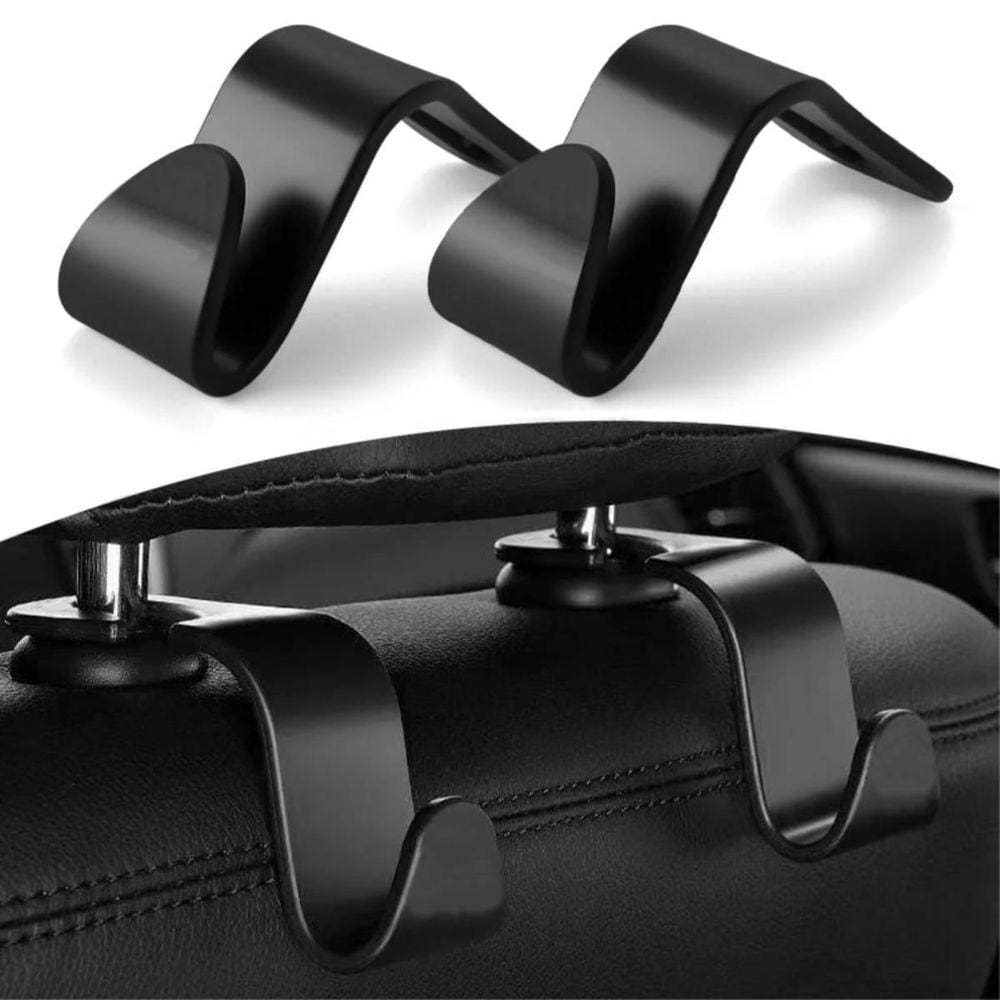 Kit 8 Gancho Cabide Pendurar Bolsa Roupa Assento De Carro