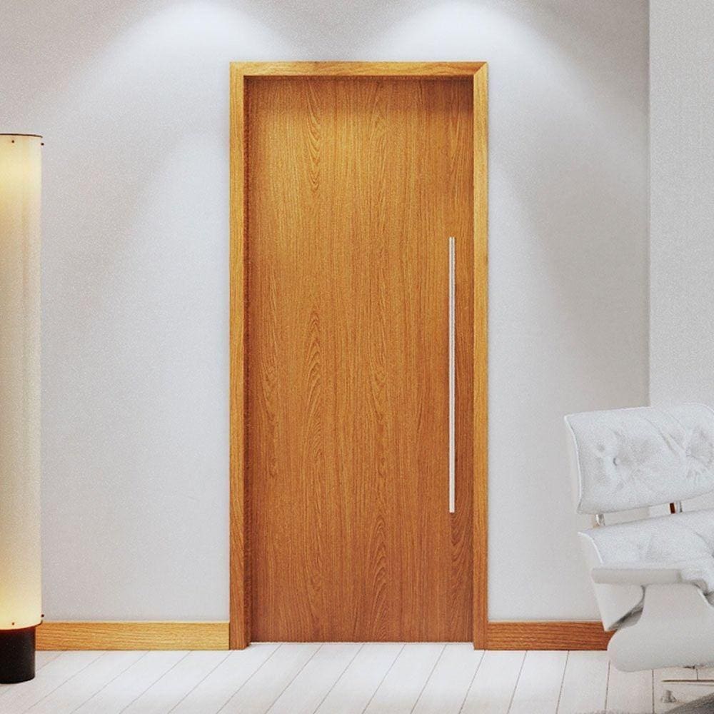 Porta de Madeira 210x80cm Espessura 3,5cm Mso Eucaplac Eucatex Teka Milano