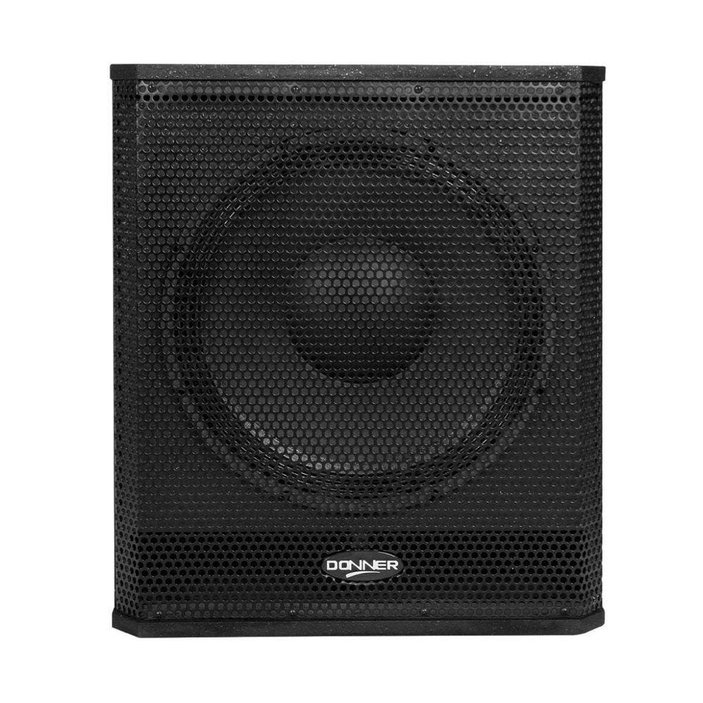 Caixa De Sub Woofer Ativo Donner Sb15A 312+312Wrms Classe D