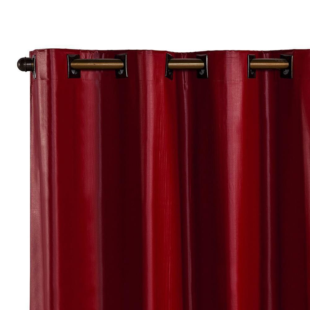 Cortina Blackout Pvc Corta 100 % A Luz 2,80 X 2,80 Vermelha