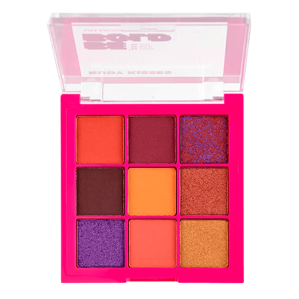 Kiss New York Ruby Kisses Be Bold - Paleta De Sombras