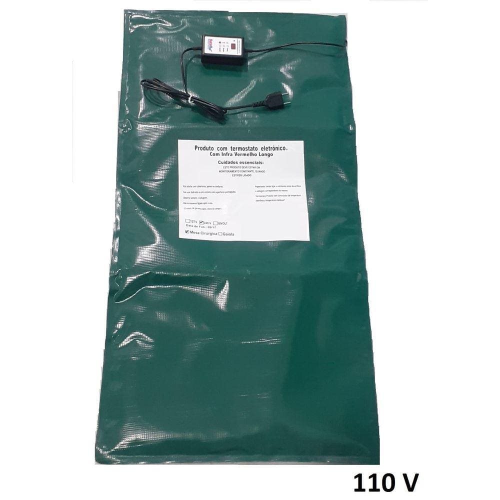 Colchonete Térmico Controle Digital Caes/Gatos 110V