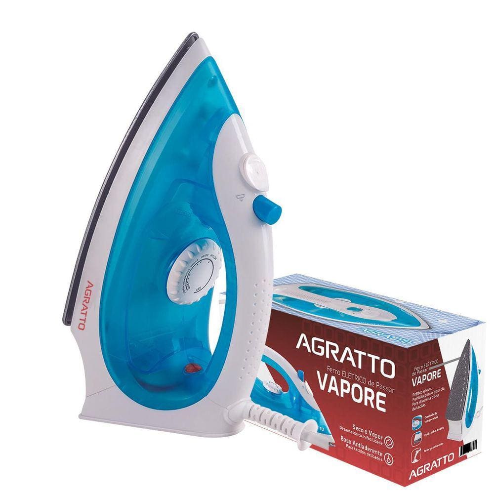 Ferro de Passar Roupa Agratto Vapore 220V
