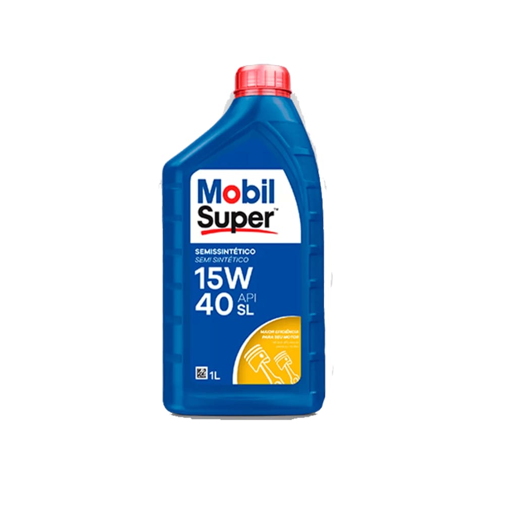 5 Óleo Mobil Super 15w40 Semissintético 1L