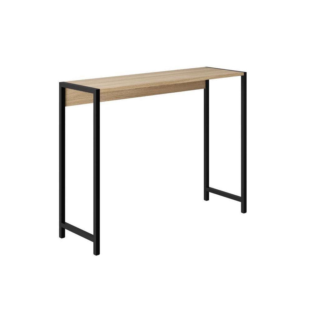 Aparador Estante Estilo Industrial Metalão Mdf 94Cm Nogueira