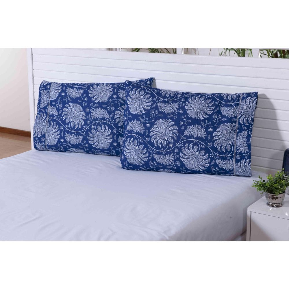 Jogo Lençol 3 Peças Cama Viúva Percal 150 Fios 004