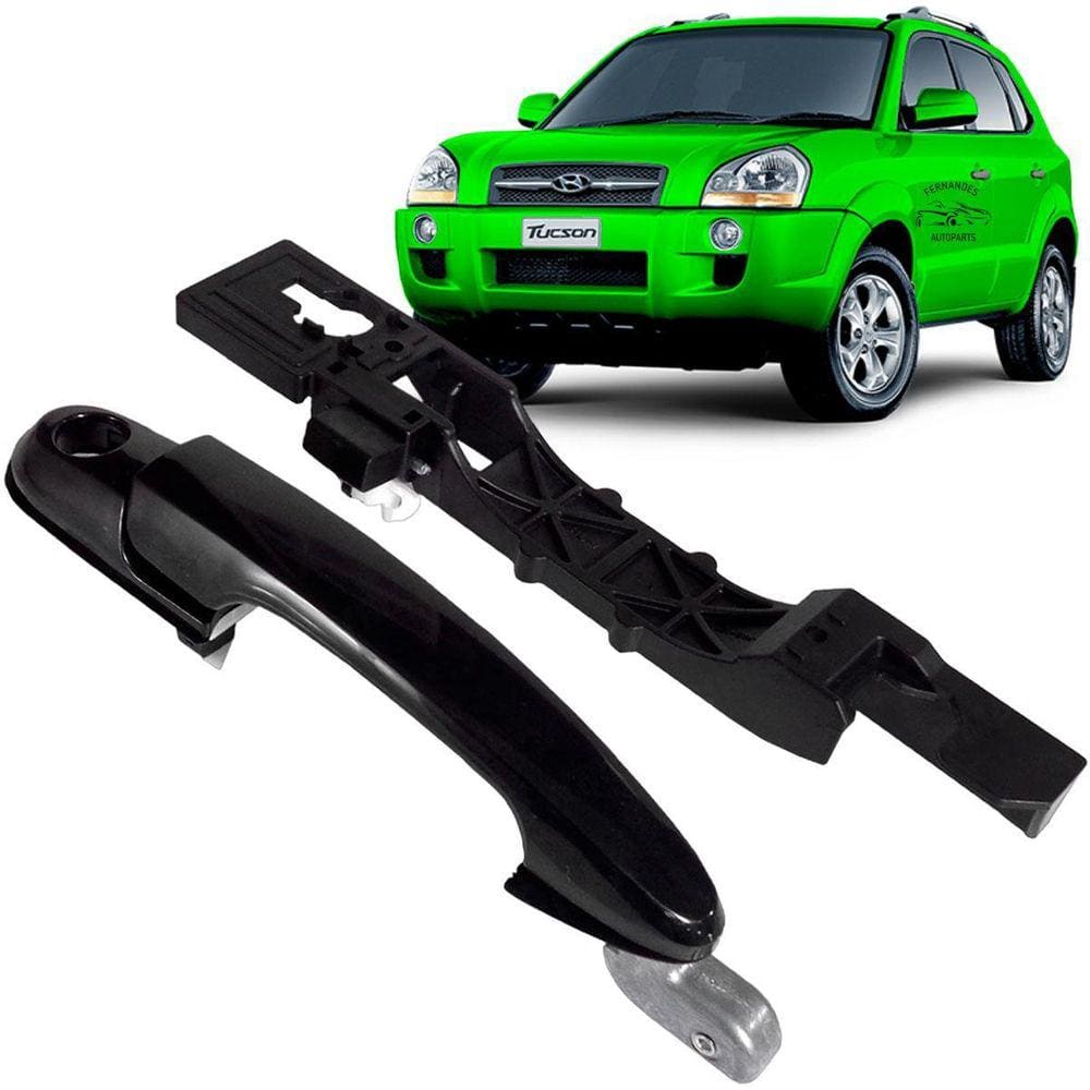 Maçaneta Externa Hyundai Tucson Lado Esq. Preto