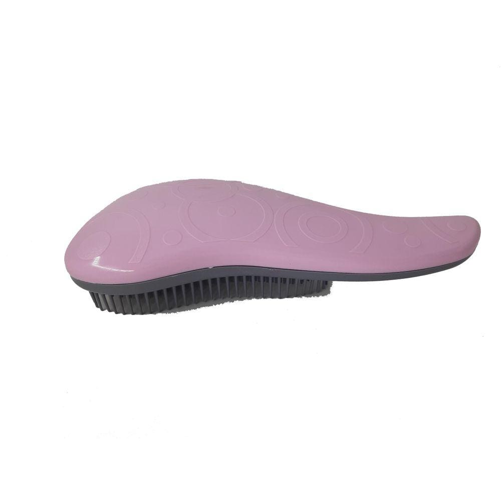Escova De Cabelo Cinza/Rosa Desembaraçante