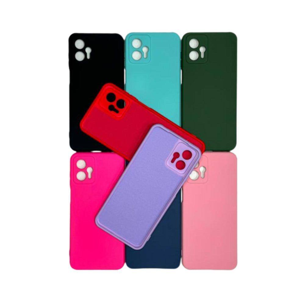Capa Aveludada Moto G54 - Rosa - Lançamento 2023