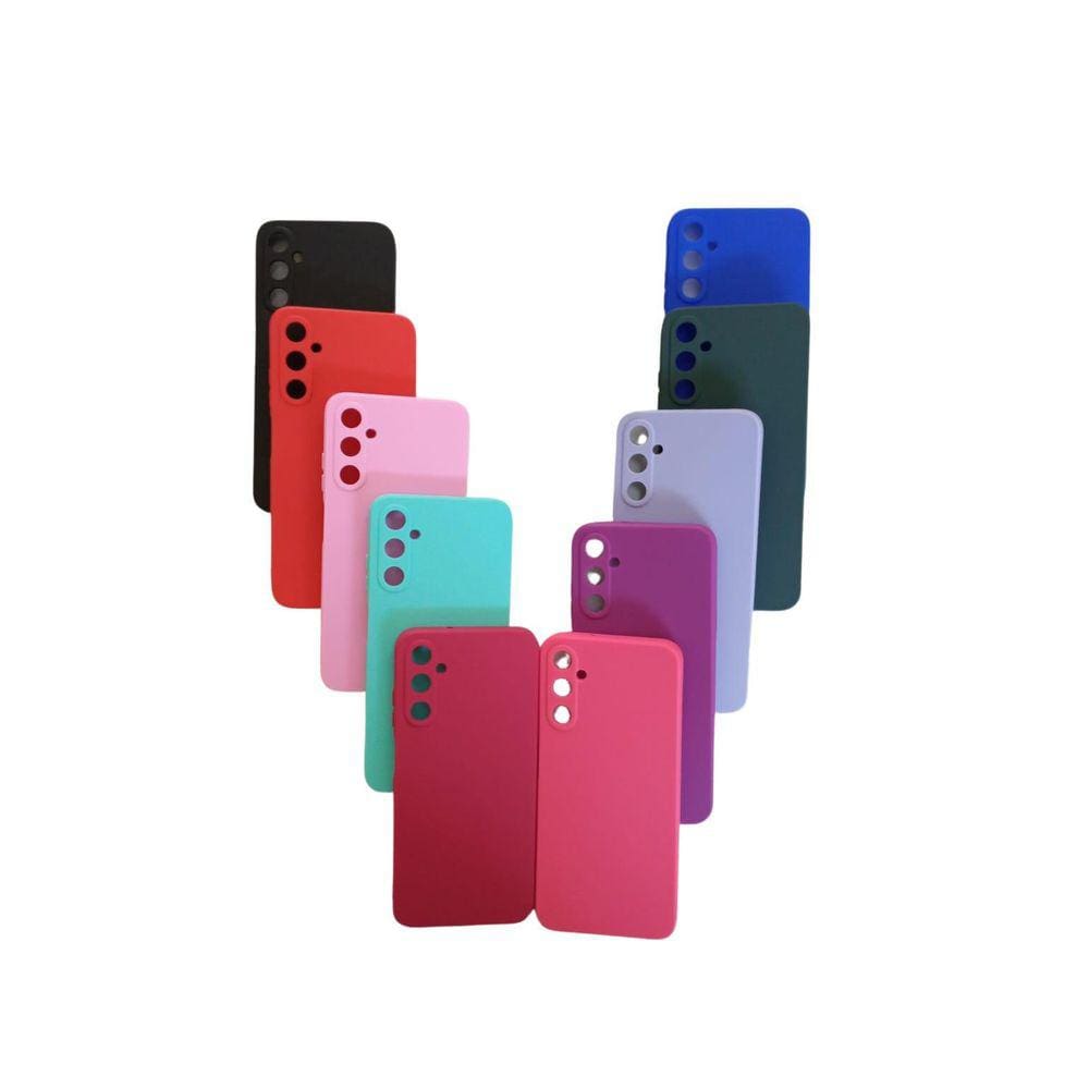 Capa Veludo Samsung A05s + Película Hidrogel Azul