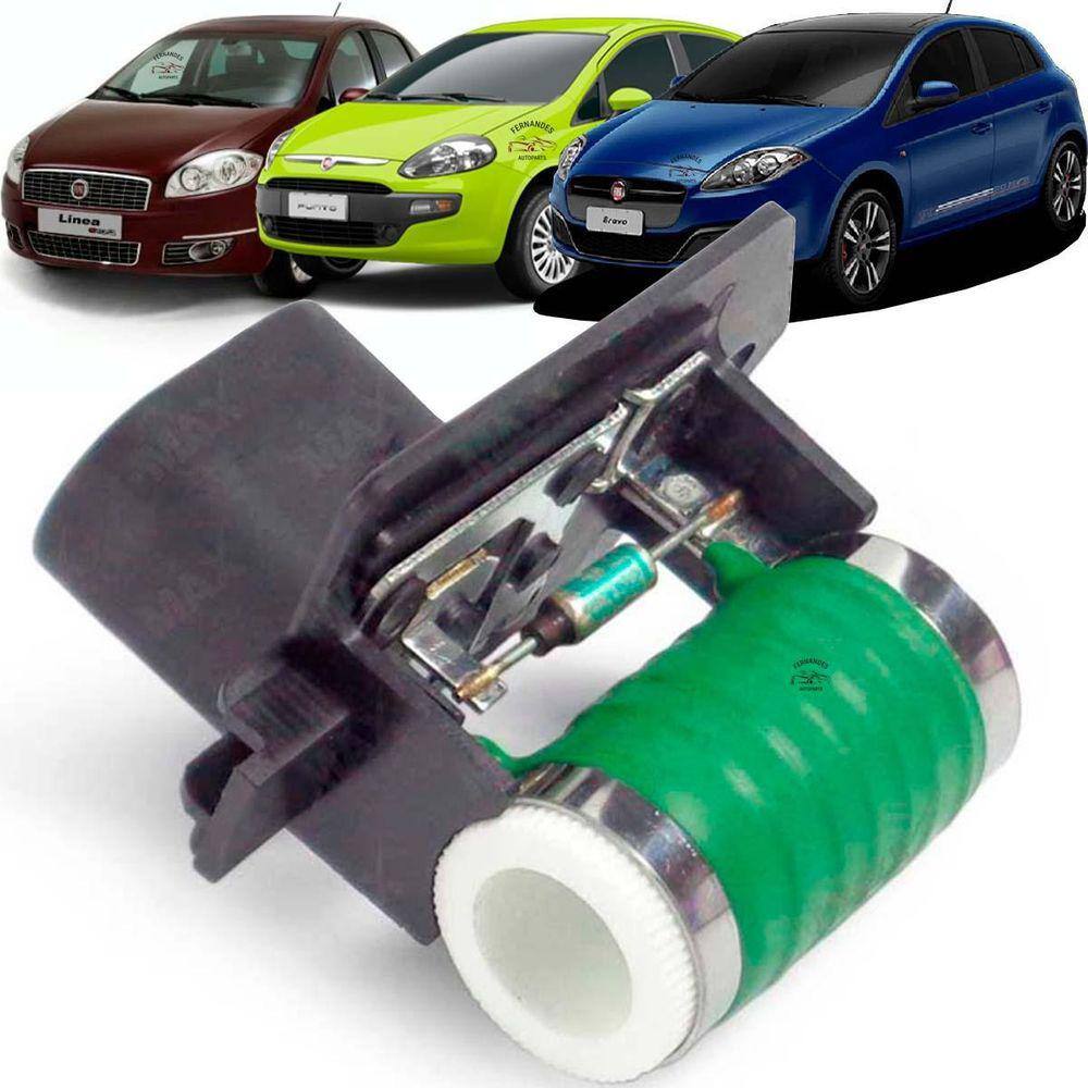 Resistência Da Ventoinha Fiat Linea Punto Bravo - 51799364