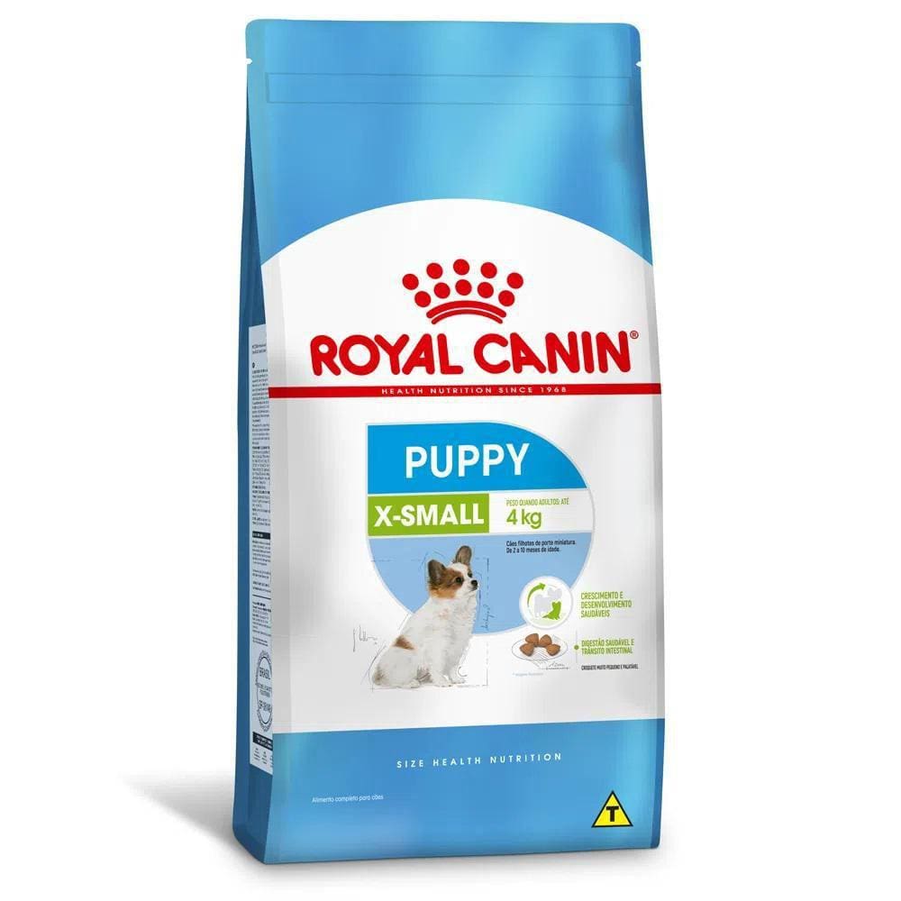 Ração Royal Canin Size X-Small Puppy Cães Filhotes Mini 1Kg