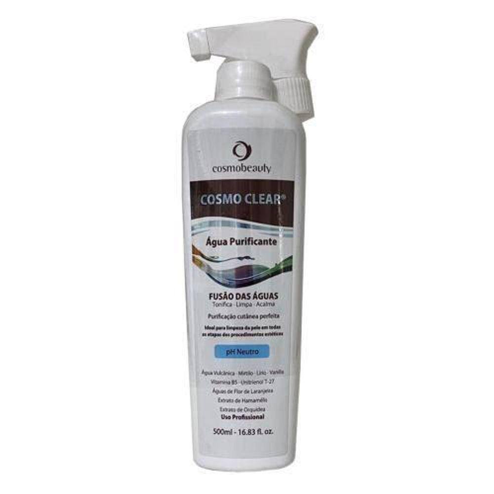 Cosmo Clear Água Purificante Fusão Das Águas Ph Neutro 500Ml