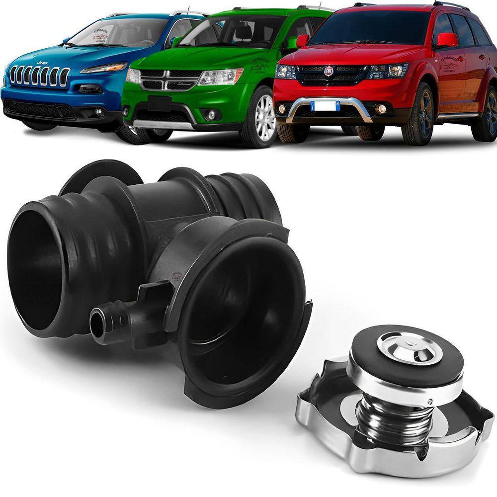 Conexao Flange Mangueira Radiador Freemont Journey Cherokee