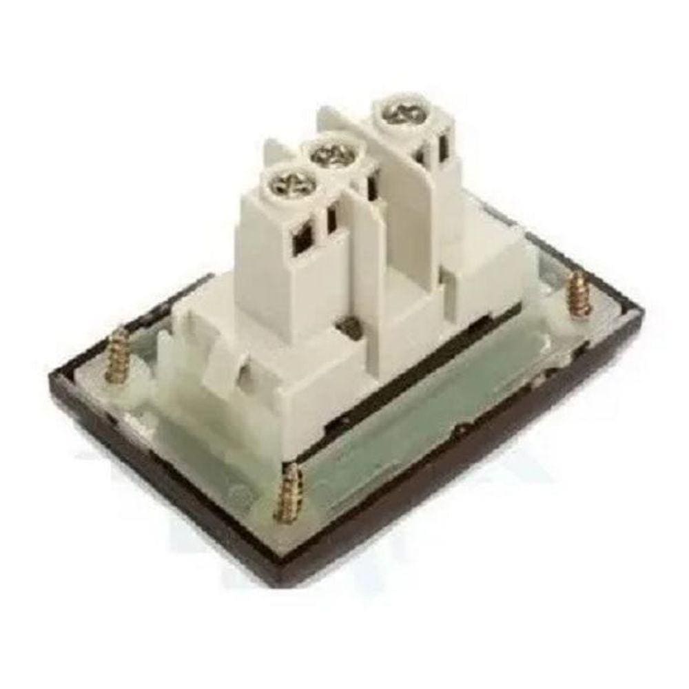 10 Pç Tomada P/Moveis Margirius 2P T Preta 20A 250V Nbr14136